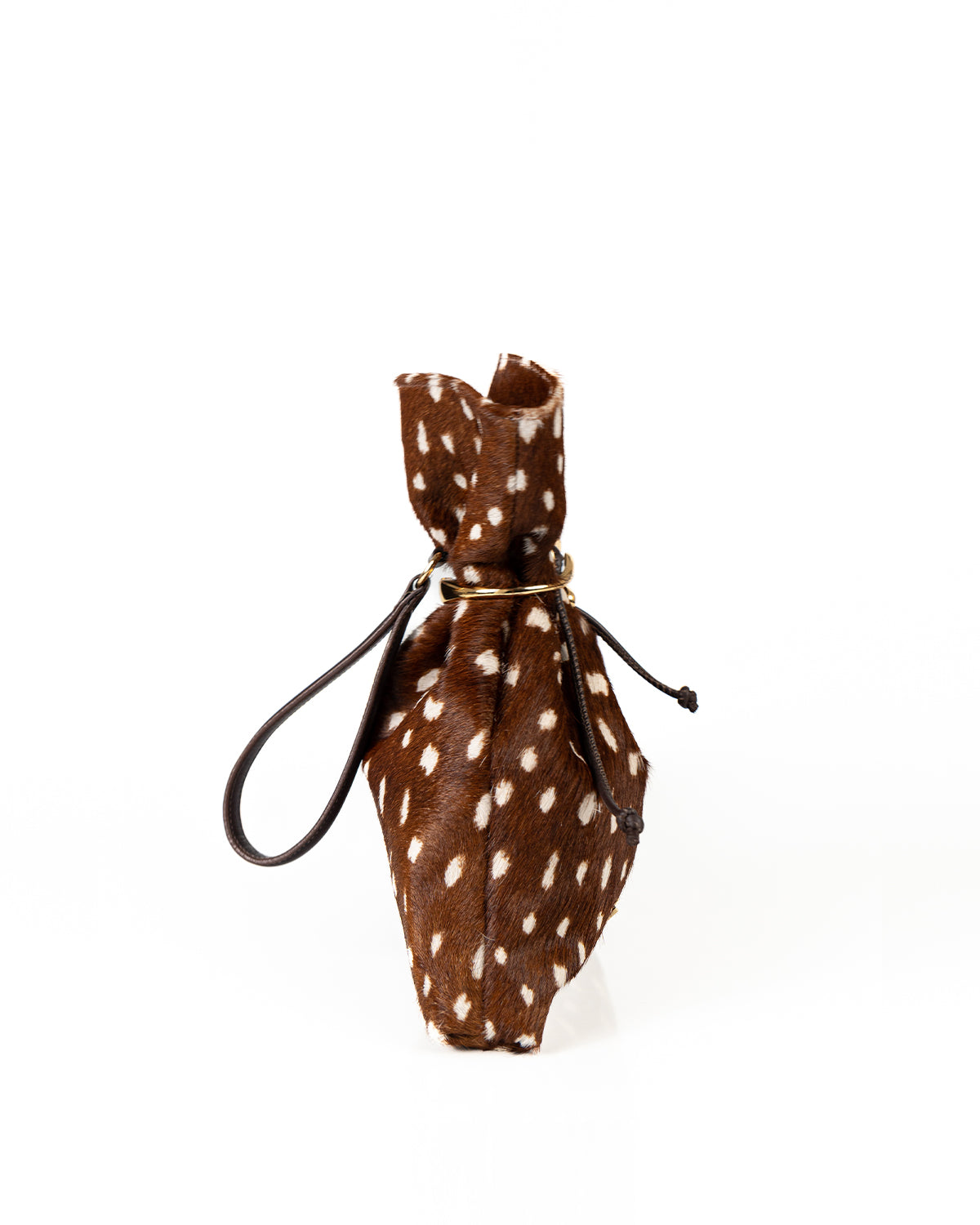 Bolsa Média Rafaela Couro Bambi Com Bracelete WOOW