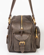 Bolsa Atena em Couro Grey WOOW