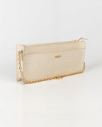 Bolsa Média Margô Couro Off White WOOW