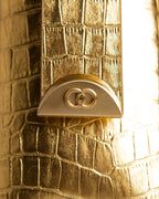 Porta Celular Luiza Couro Gold WOOW
