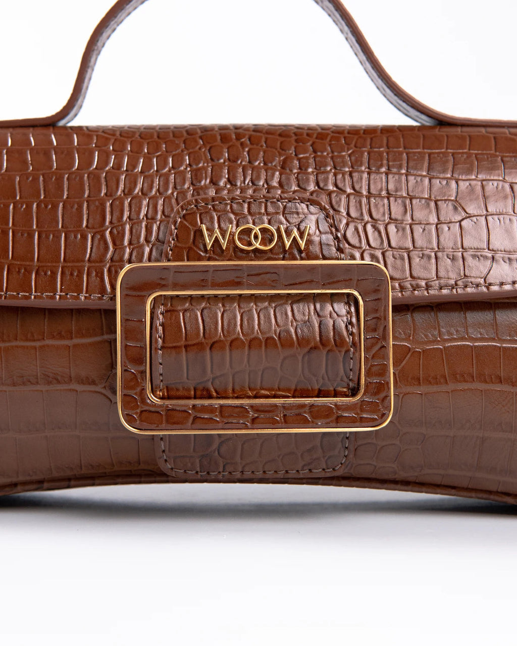Bolsa Média Charlote Couro Ambar WOOW