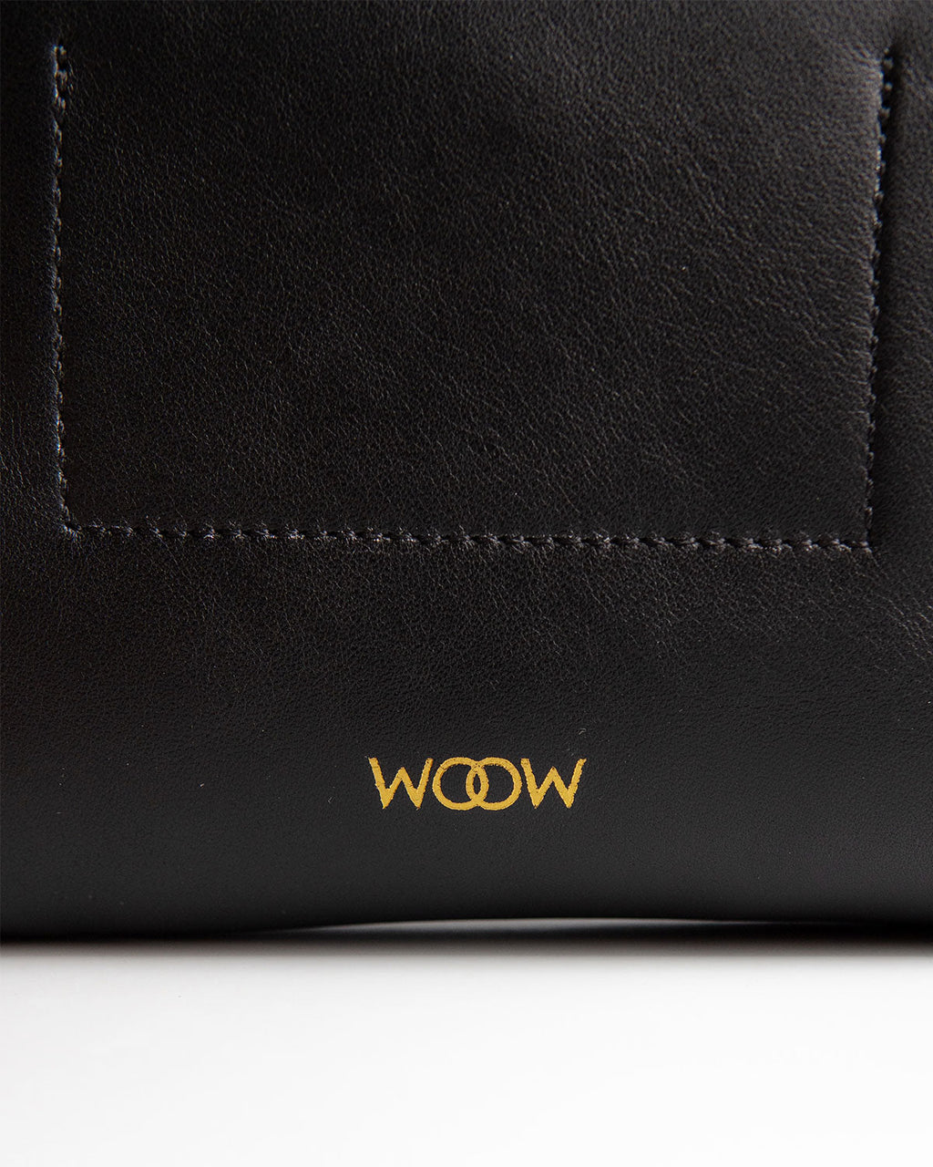 Bolsa Pequena Aya Couro Preto WOOW