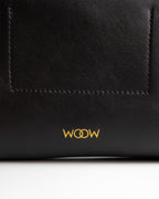 Bolsa Pequena Aya Couro Preto WOOW