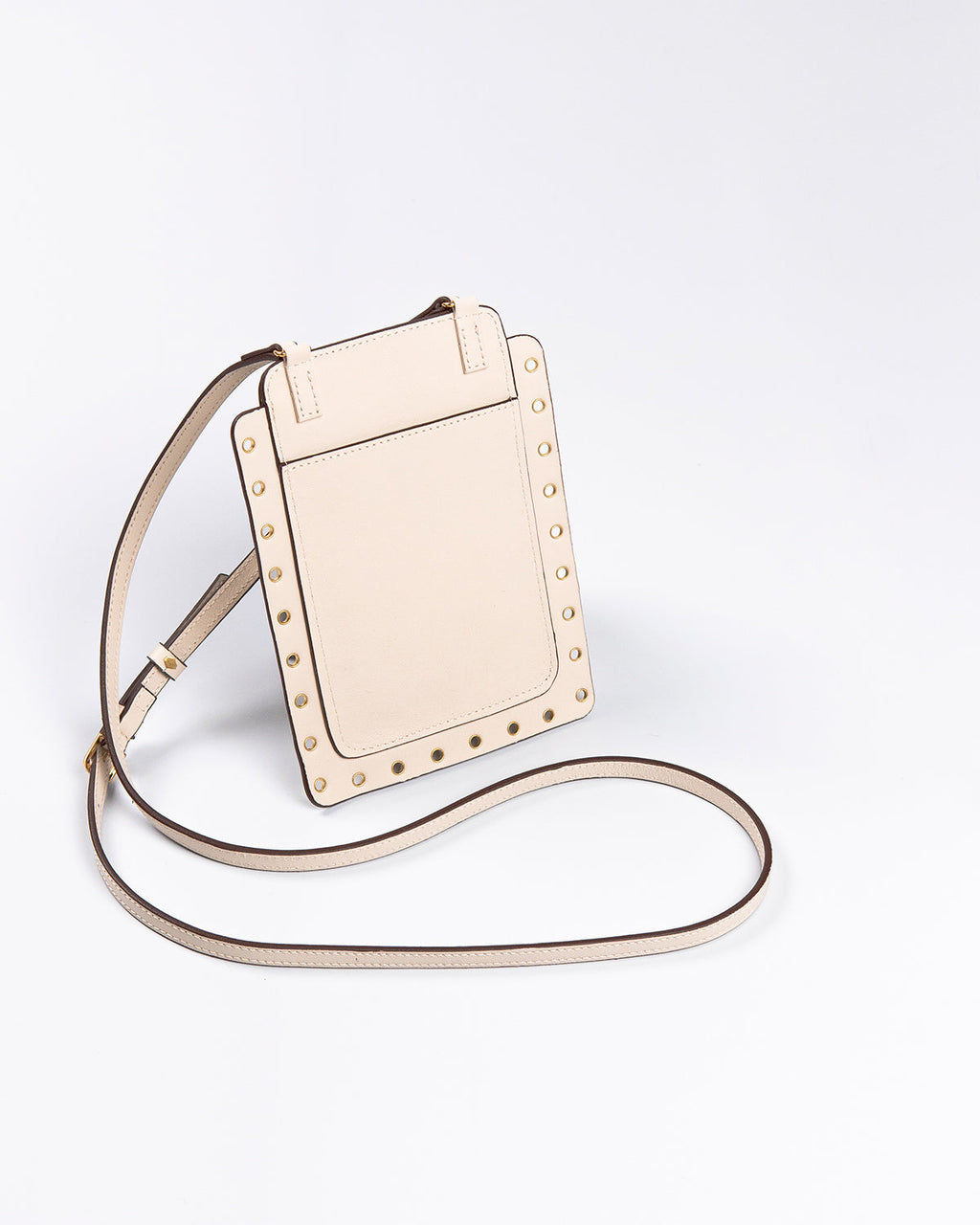 Porta Celular Ina Couro Off White WOOW