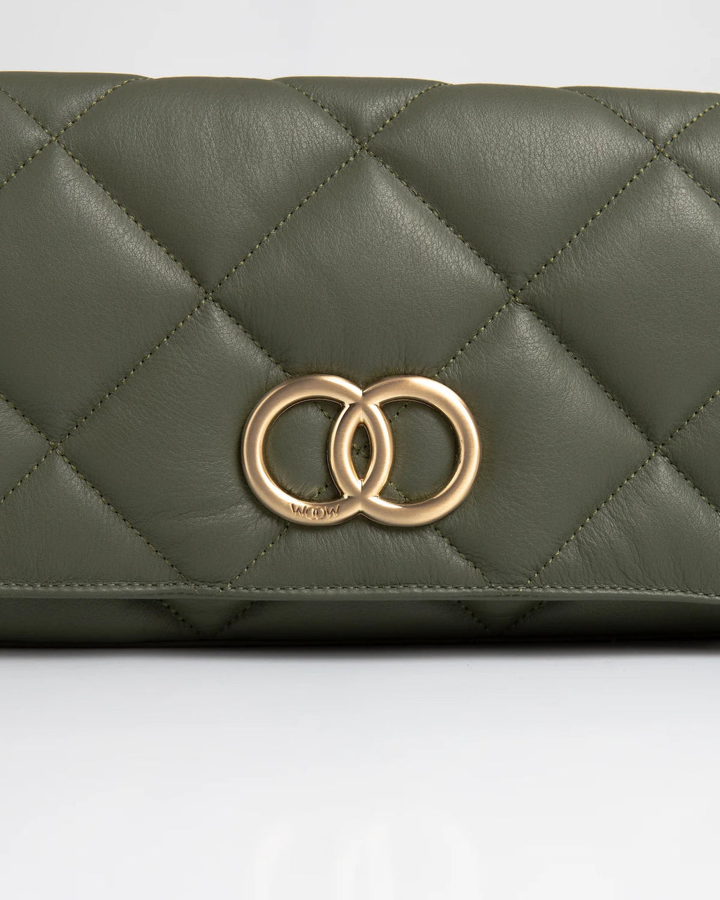 Bolsa Média Serena Couro Verde WOOW