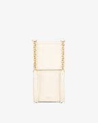 Porta Celular Jade Couro Off White WOOW