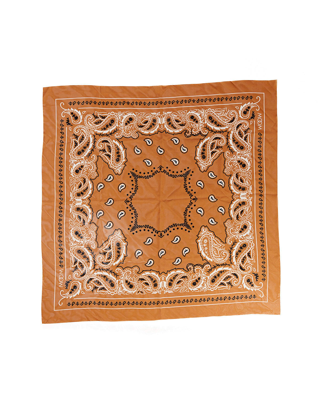 Lenço Voal Paisley Caramelo WOOW