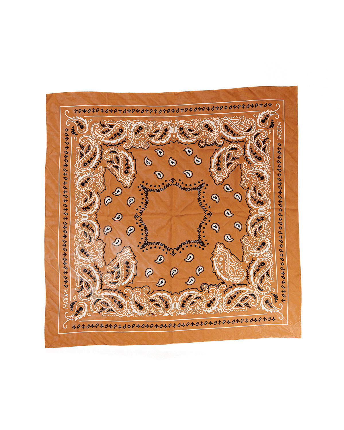 Lenço Voal Paisley Caramelo WOOW