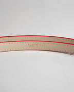 Cinto Vitoria Couro Vermelho WOOW