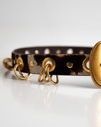 Cinto Naomi Couro Animal Print WOOW