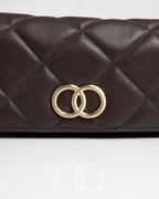 Bolsa Média Serena Couro Café WOOW