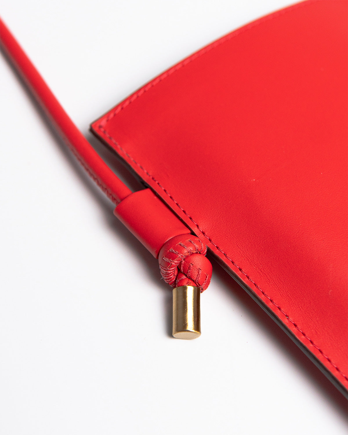 Porta Celular Marina Couro Vermelho WOOW