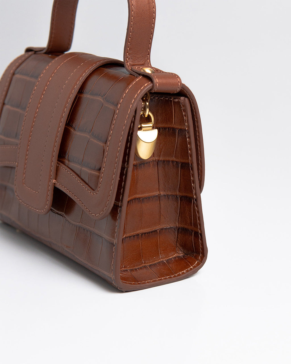 Bolsa Pequena Sophia Couro Ambar WOOW