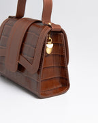 Bolsa Pequena Sophia Couro Ambar WOOW