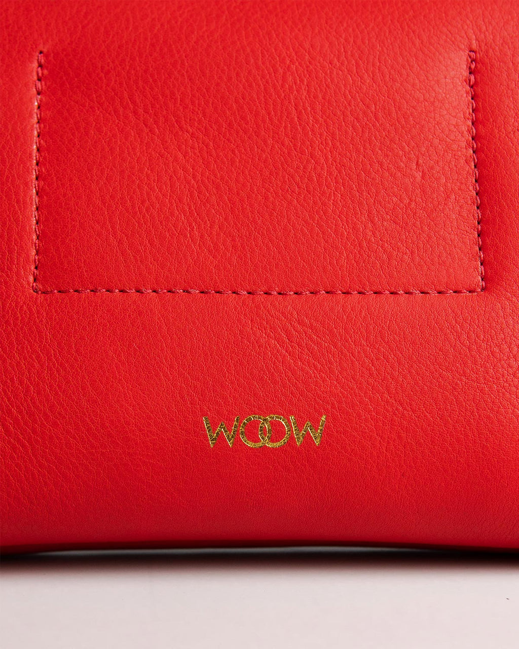 Bolsa Pequena Aya Couro Vermelho WOOW