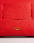Bolsa Pequena Aya Couro Vermelho WOOW