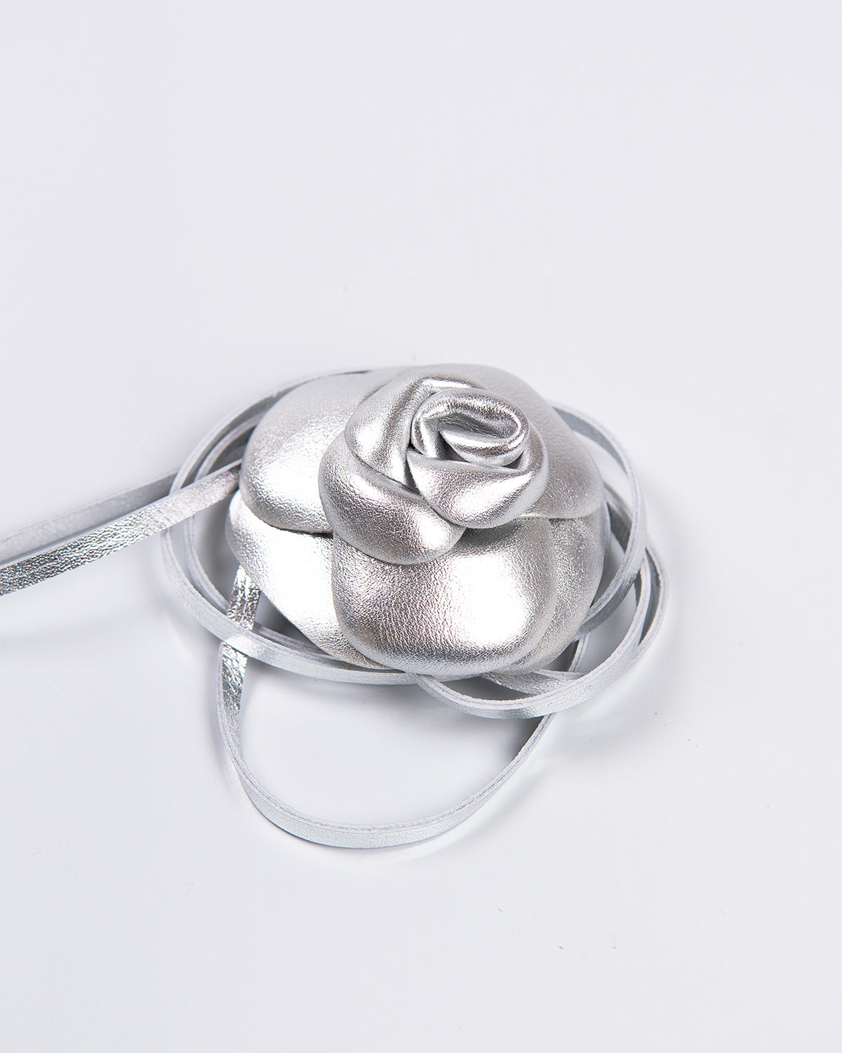 Flor Confidence Couro Silver WOOW