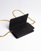 Bolsa Pequena Aura Couro Preto WOOW
