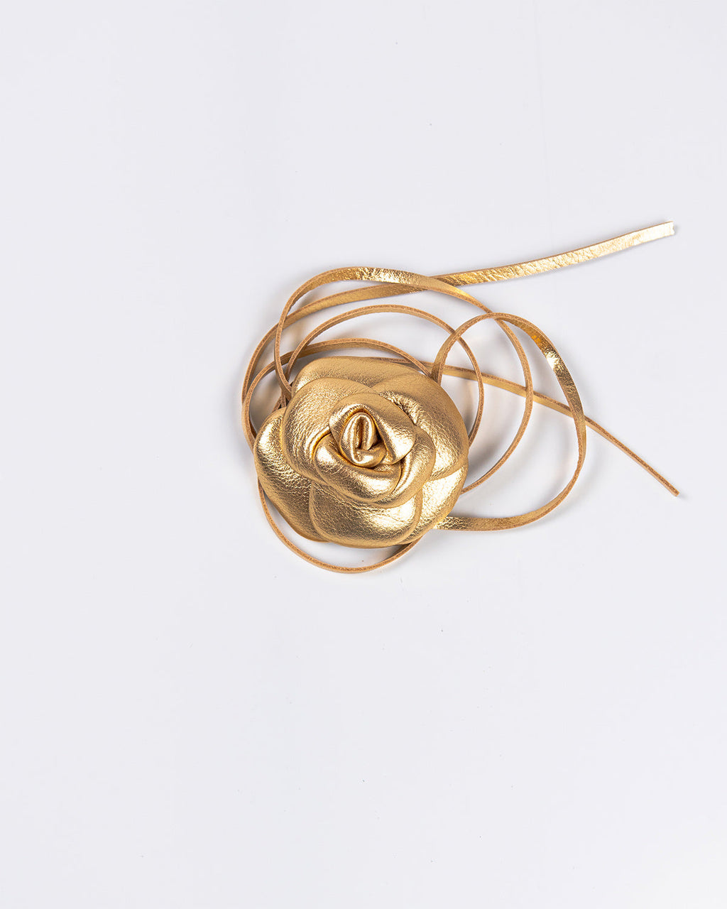 Flor Confidence Couro Gold WOOW