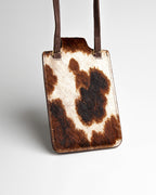 Porta Celular Dana Couro Animal Print WOOW