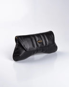 Bolsa Média Agatha Couro Preto WOOW
