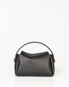 Bolsa Média Clarice em Couro Preto WOOW