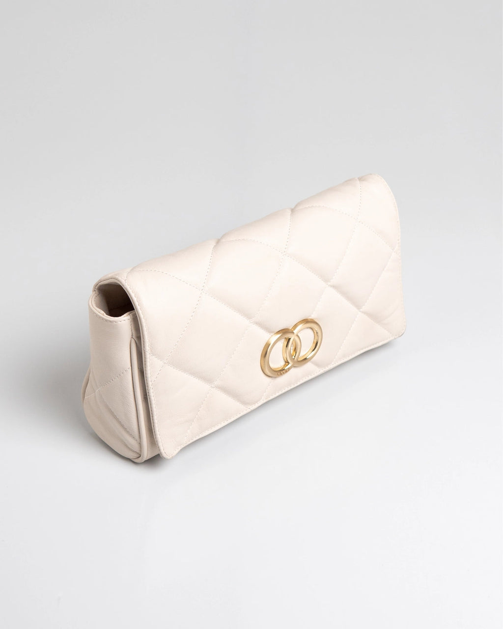 Bolsa Média Serena Couro Off White WOOW
