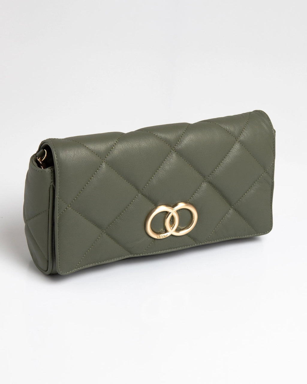 Bolsa Média Serena Couro Verde WOOW