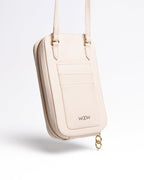 Porta Celular Stella Couro Off White WOOW