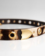 Cinto Naomi Couro Animal Print WOOW