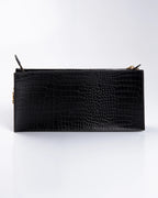 Bolsa Média Margô Couro Preto WOOW