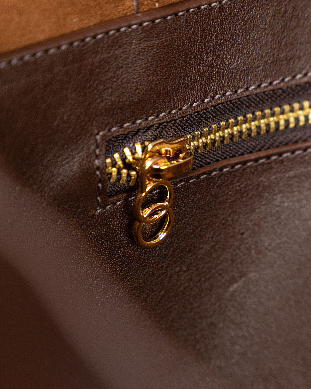 Bolsa Grande Milano Couro Chocolate WOOW