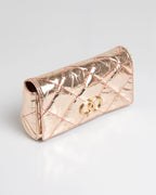 Bolsa Média Serena Couro Metalizado Gold WOOW