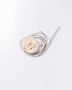 Flor Confidence Couro Off White WOOW
