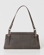 Bolsa Média Selene em Couro Grey WOOW