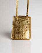 Porta Celular Luiza Couro Gold WOOW
