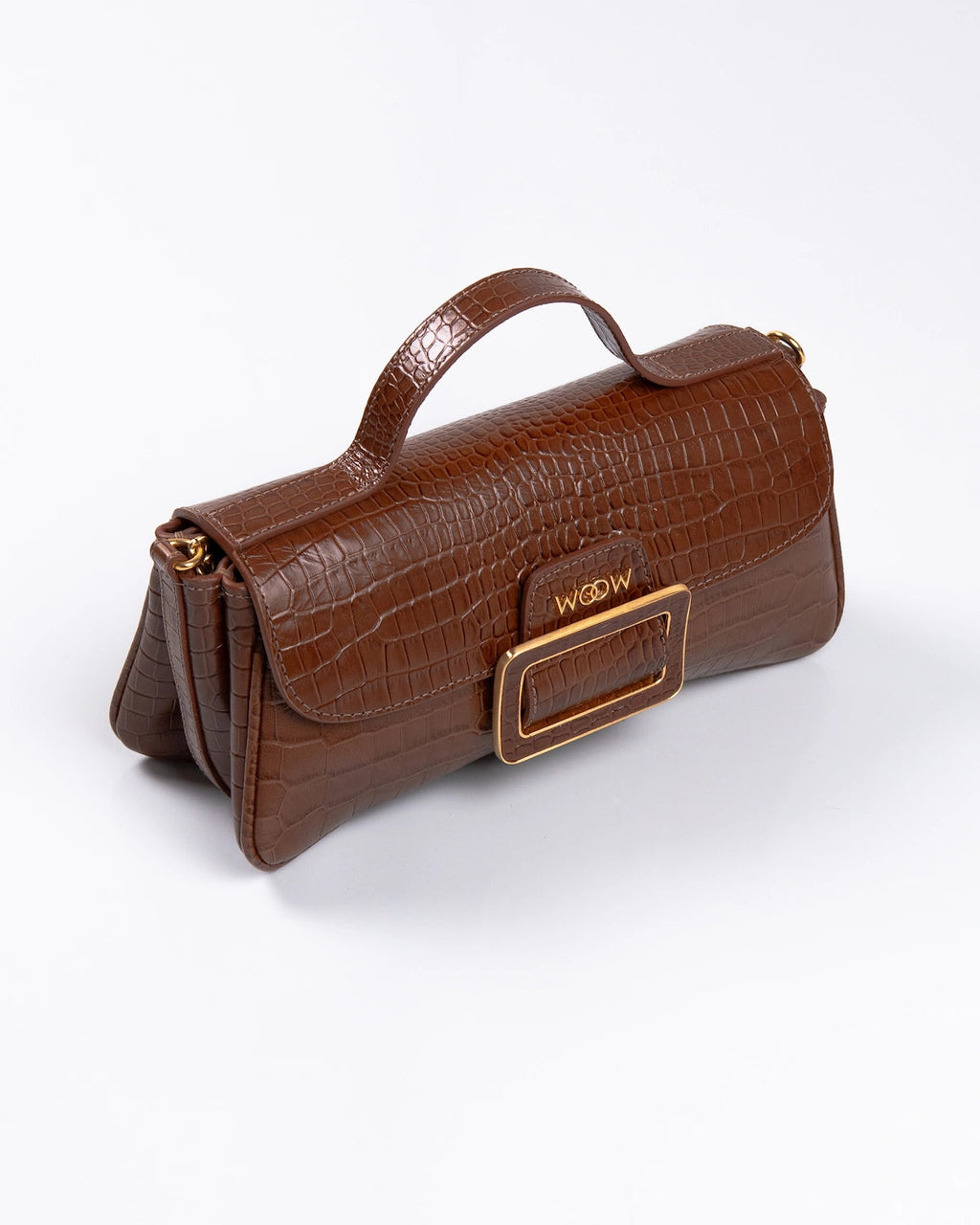 Bolsa Média Charlote Couro Ambar WOOW
