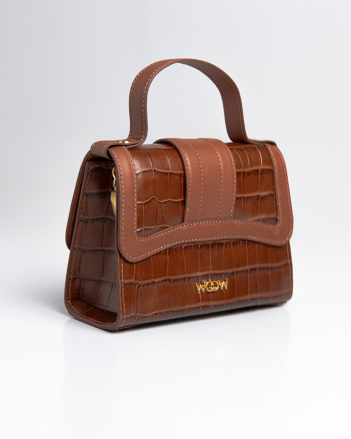 Bolsa Pequena Sophia Couro Ambar WOOW