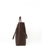Bolsa Grande Milano Couro Chocolate WOOW
