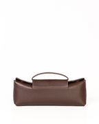 Bolsa Baguette Inez em Couro Café WOOW