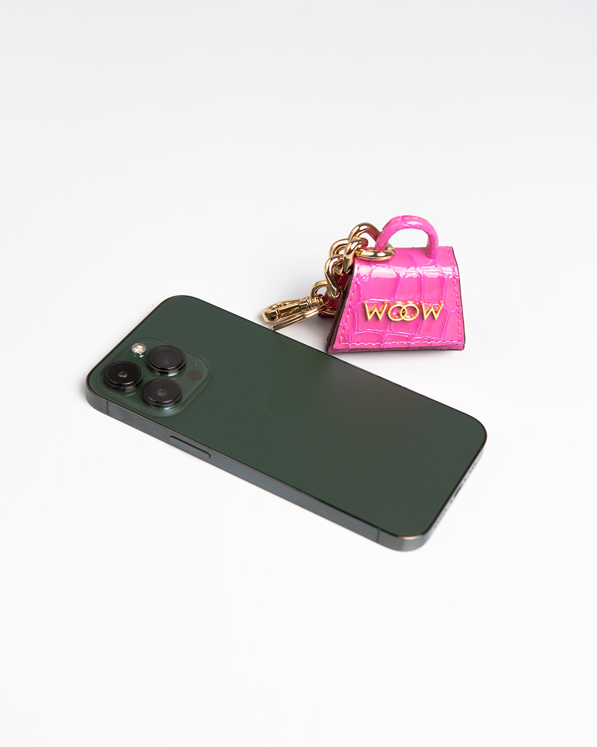 Chaveiro Mini Paty Rosa Pink WOOW