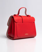 Bolsa Pequena Aurora Couro Vermelho WOOW