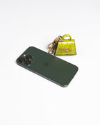 Chaveiro Mini Paty Verde Folha WOOW
