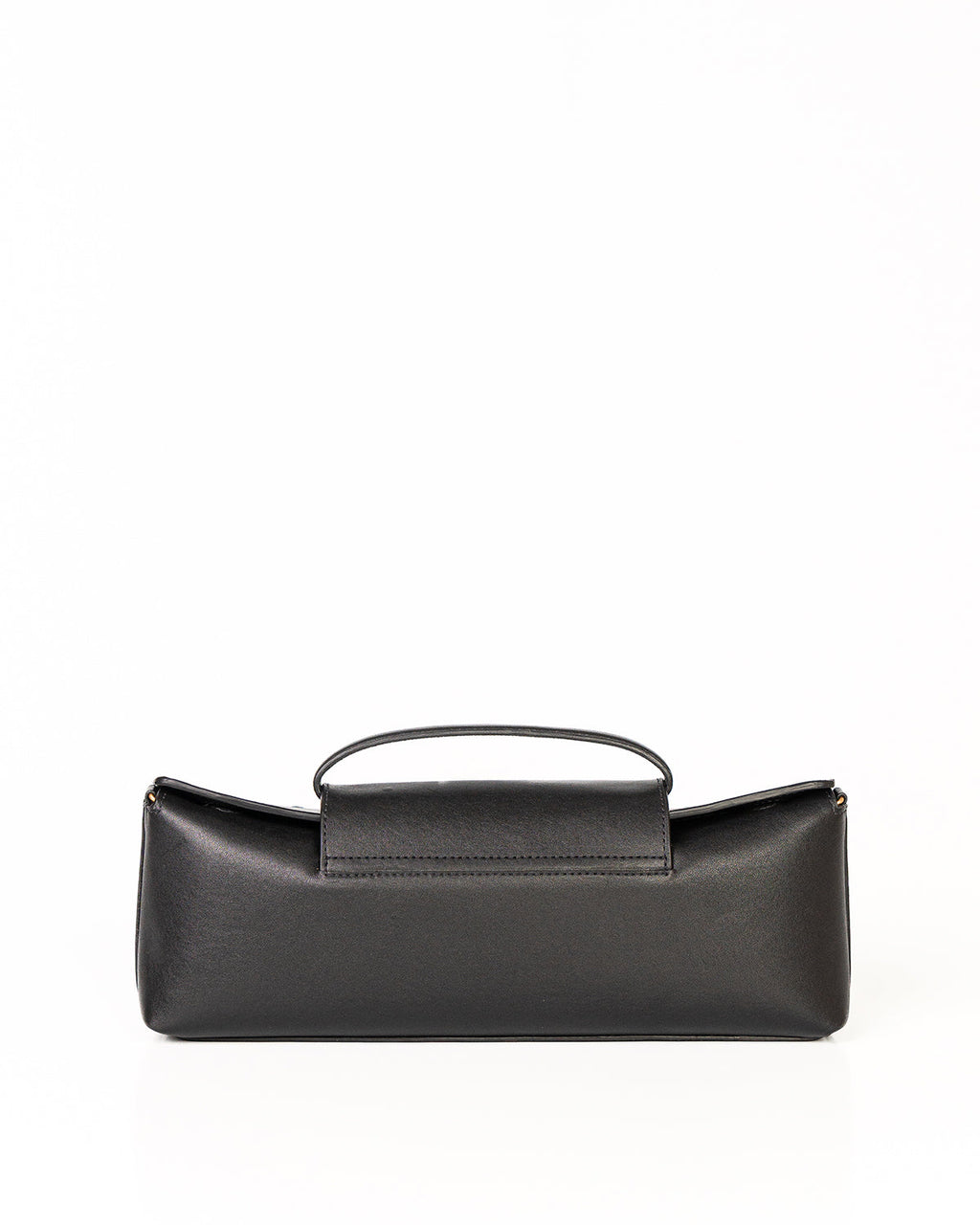 Bolsa Baguette Inez em Couro Preto WOOW