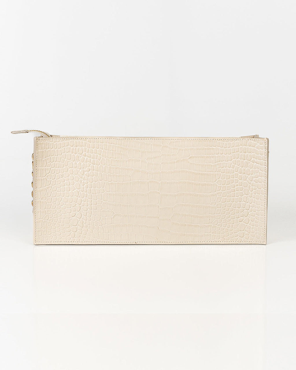 Bolsa Média Margô Couro Off White WOOW