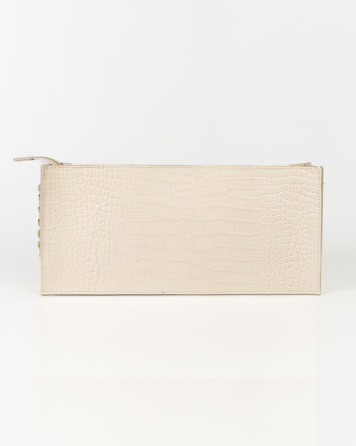 Bolsa Média Margô Couro Off White WOOW