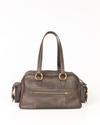 Bolsa Atena em Couro Grey WOOW