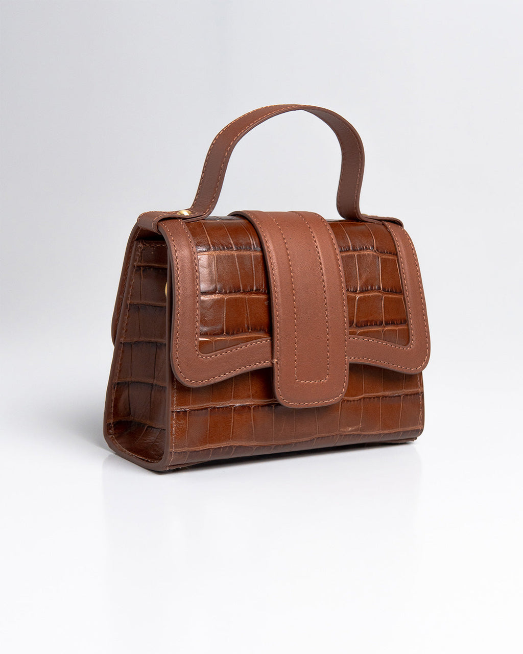 Bolsa Pequena Sophia Couro Ambar WOOW