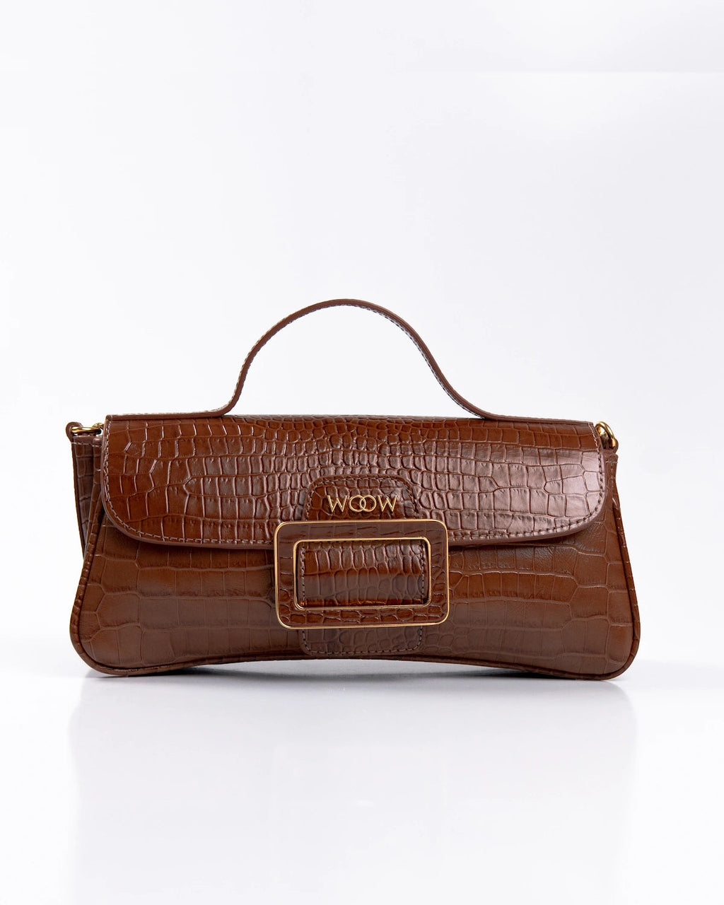 Bolsa Média Charlote Couro Ambar WOOW