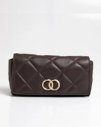 Bolsa Média Serena Couro Café WOOW